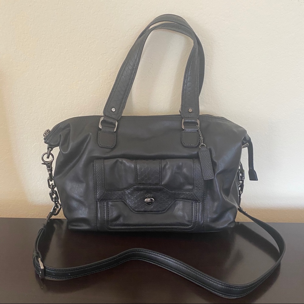 Cole haan leather archer satchel NWT